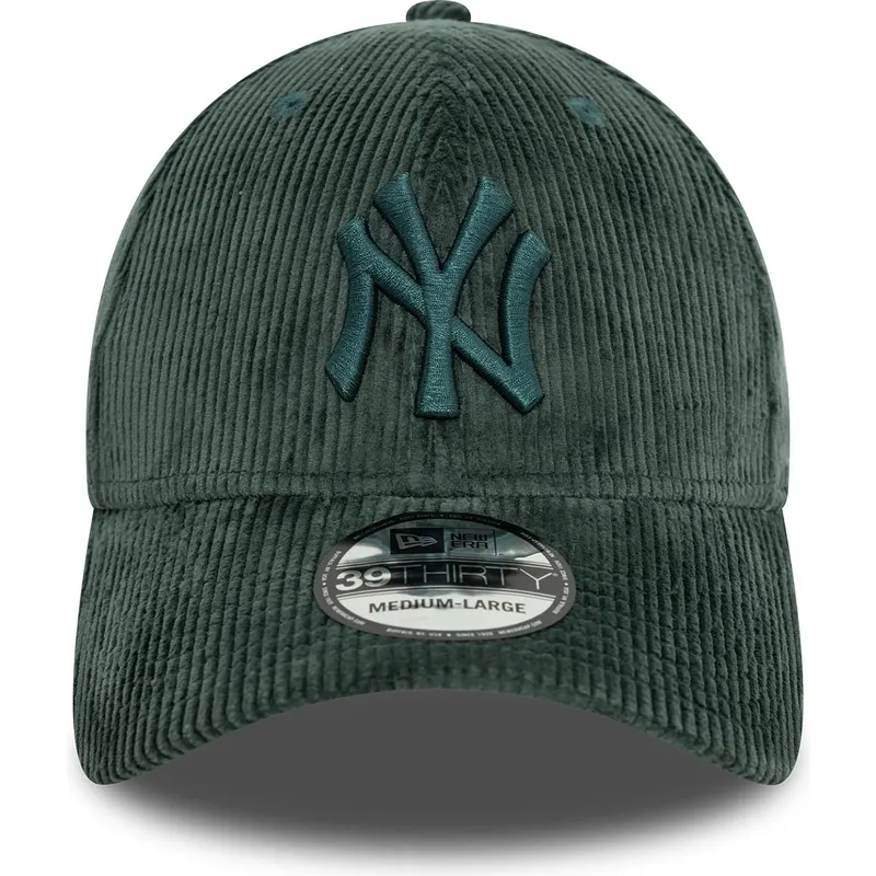 cepice-zaoblena-zelena-prilehava-39thirty-cord-new-york-yankees-mlb-new-era
