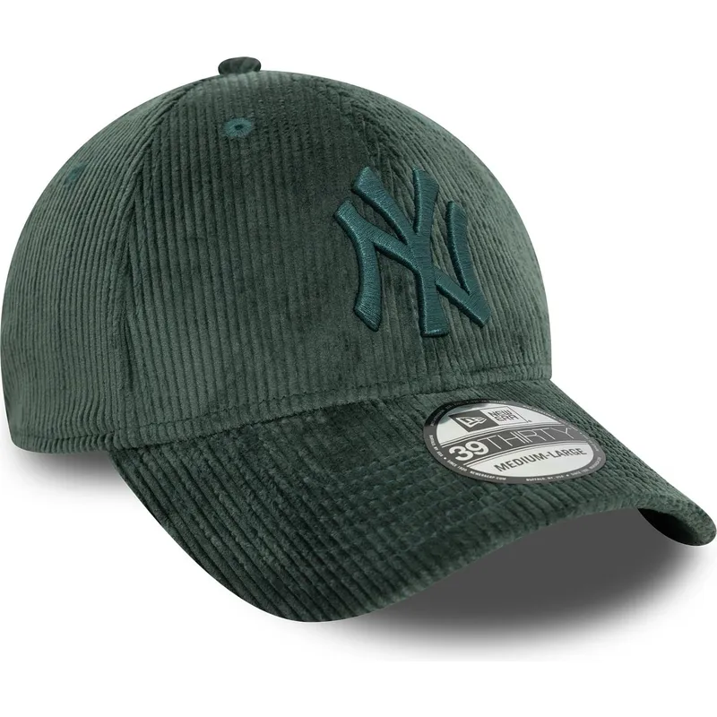 cepice-zaoblena-zelena-prilehava-39thirty-cord-new-york-yankees-mlb-new-era