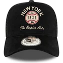 new-era-9forty-a-frame-cord-graphic-states-and-countries-new-york-black-trucker-hat