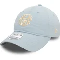 verstellbare-damen-cap-9twenty-washed-in-hellblau-mit-gebogenem-schirm-von-new-york-staaten-und-lander-von-new-era