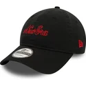 schwarze-verstellbare-9twenty-heritage-script-kappe-von-new-era