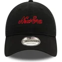 schwarze-verstellbare-9twenty-heritage-script-kappe-von-new-era