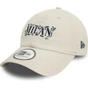 beige-verstellbare-kappe-9twenty-scribble-von-ac-milan-serie-a-von-new-era