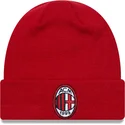 new-era-core-cuff-ac-milan-serie-a-red-beanie