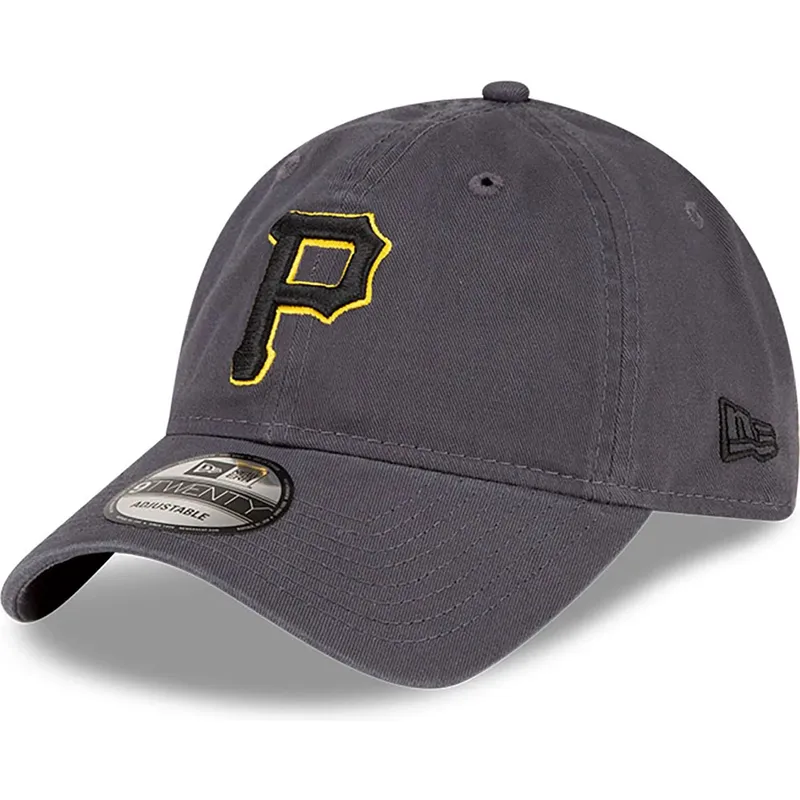 cap-zaoblena-gray-adjustable-strap-9twenty-core-classic-pittsburgh-pirates-mlb-new-era