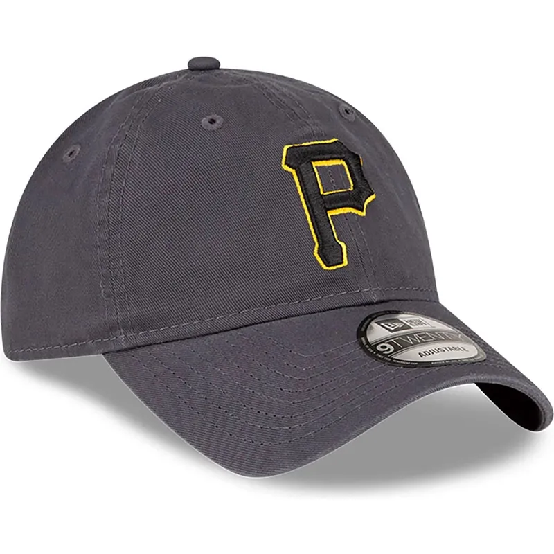 cap-zaoblena-gray-adjustable-strap-9twenty-core-classic-pittsburgh-pirates-mlb-new-era