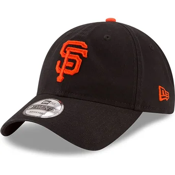 Cap zaoblená black adjustable strap 9TWENTY Core Classic San Francisco Giants MLB New Era