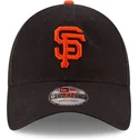 schwarze-verstellbare-gebogene-kappe-9twenty-core-classic-der-san-francisco-giants-mlb-von-new-era
