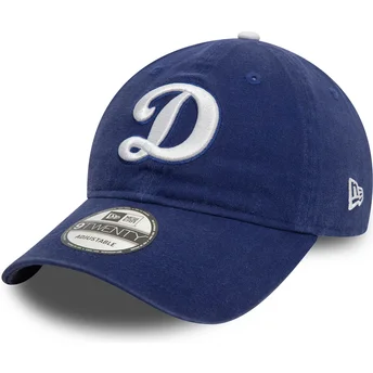 Čepice zaoblená modrá nastavitelný pásek 9TWENTY Core Classic Los Angeles Dodgers MLB New Era