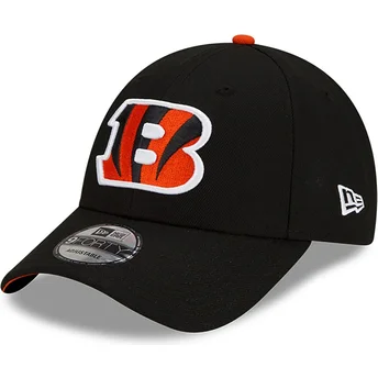 New Era Curved Brim 9FORTY The League Cincinnati Bengals NFL Black Adjustable Cap