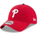 cepice-zaoblena-cervena-nastavitelny-pasek-9twenty-core-classic-philadelphia-phillies-mlb-new-era