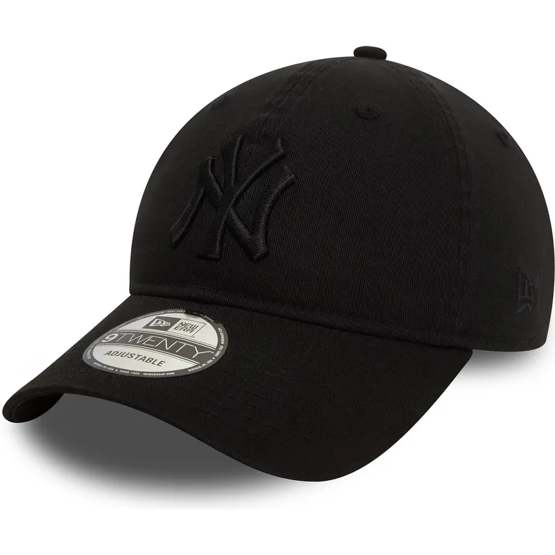 cap-zaoblena-black-adjustable-strap-9twenty-washed-new-york-yankees-mlb-new-era