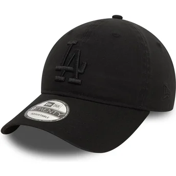 Čepice zaoblená černá nastavitelný 9TWENTY Washed Los Angeles Dodgers MLB New Era