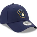 marinbla-bojd-keps-justerbar-9forty-the-league-fran-milwaukee-brewers-mlb-av-new-era
