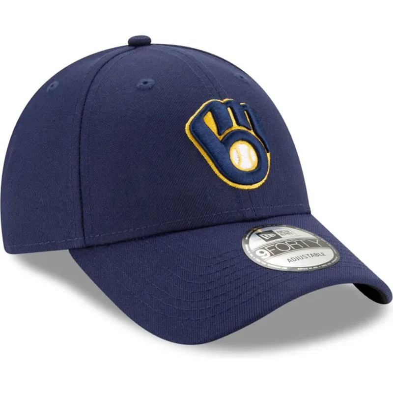 cepice-zaoblena-namornicka-modra-nastavitelny-9forty-the-league-milwaukee-brewers-mlb-new-era