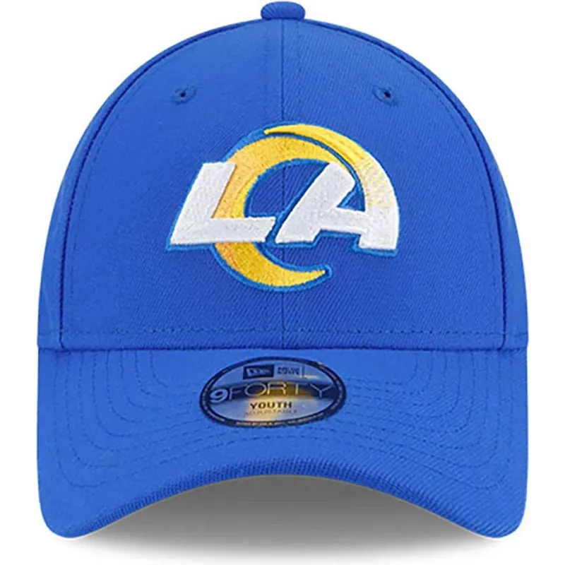 cap-zaoblena-blue-adjustable-strap-pro-deti-9forty-the-league-los-angeles-rams-nfl-new-era
