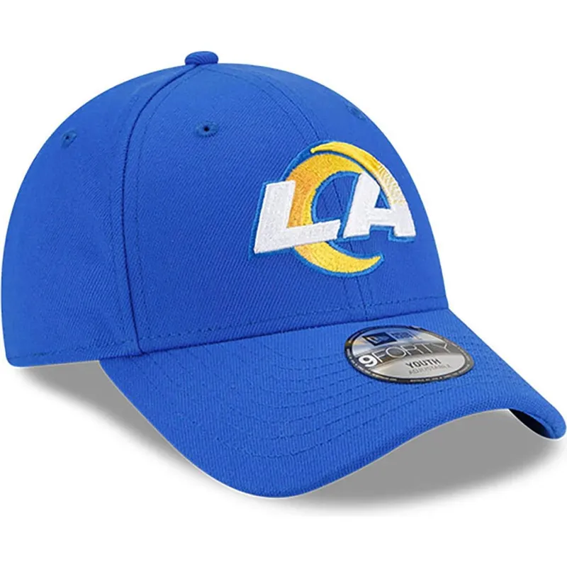 cap-zaoblena-blue-adjustable-strap-pro-deti-9forty-the-league-los-angeles-rams-nfl-new-era