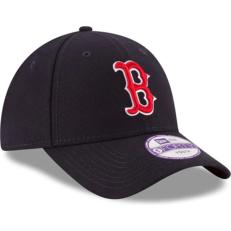cepice-zaoblena-namornicka-modra-nastavitelny-pro-deti-9forty-the-league-boston-red-sox-mlb-new-era