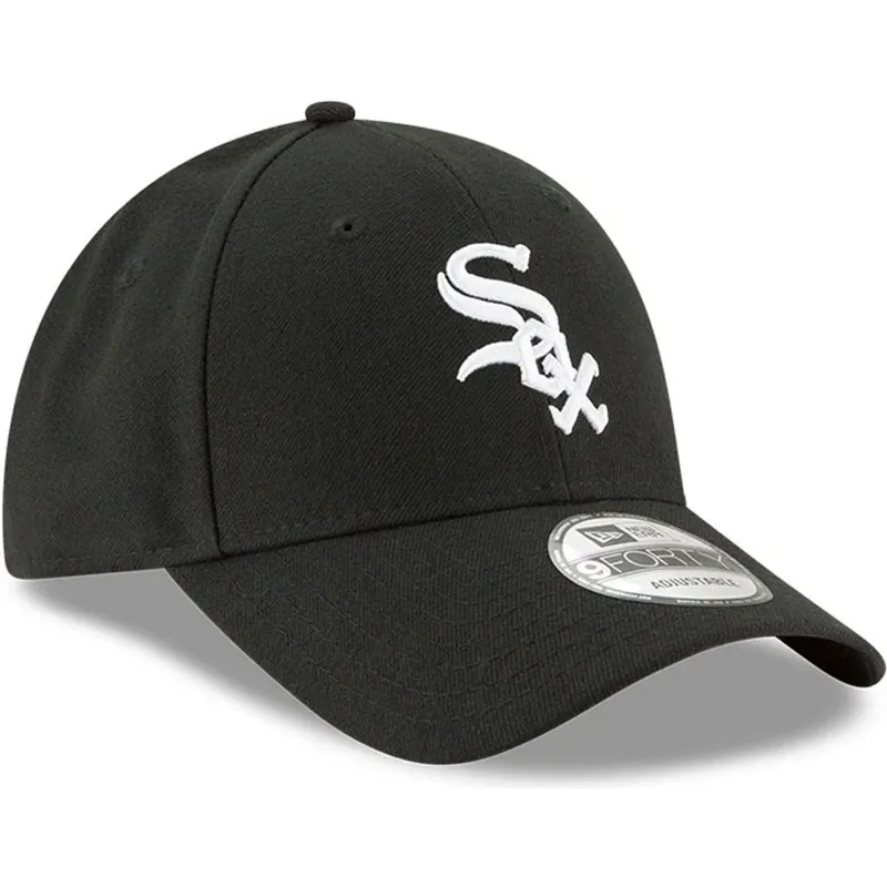cepice-zaoblena-cerna-nastavitelny-pro-deti-9forty-the-league-chicago-white-sox-mlb-new-era