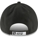 verstellbare-schwarze-curved-cap-fur-kinder-9forty-the-league-der-chicago-white-sox-mlb-von-new-era