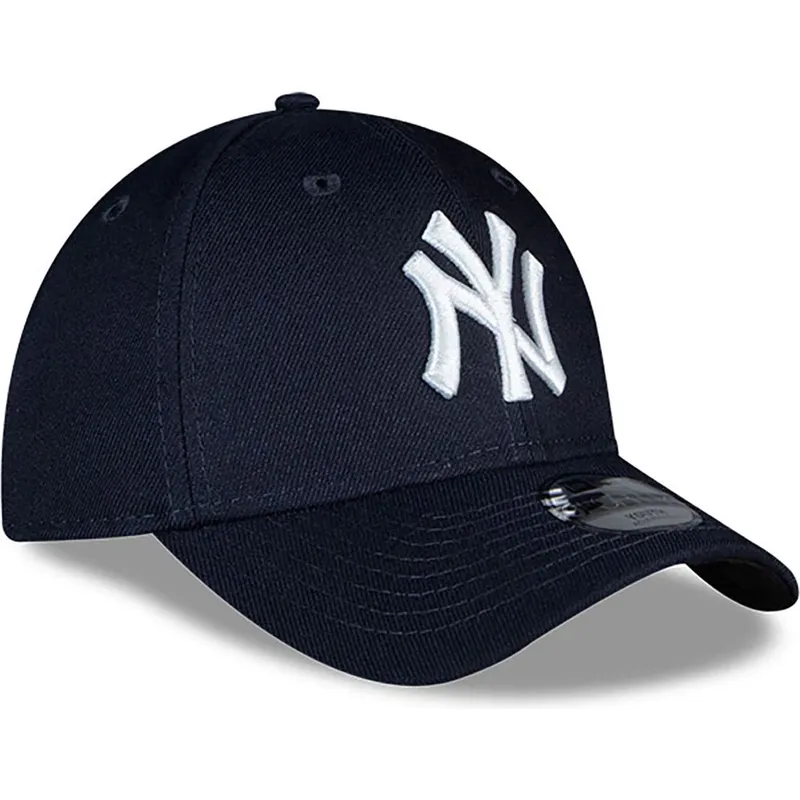 verstellbare-marineblaue-kinder-cap-9forty-the-league-der-new-york-yankees-mlb-von-new-era