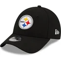 cepice-zaoblena-cerna-nastavitelny-pro-deti-9forty-the-league-pittsburgh-steelers-nfl-new-era