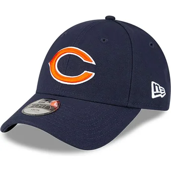 Čepice zaoblená námořnická modrá nastavitelný pro děti 9FORTY The League Chicago Bears NFL New Era