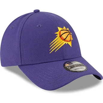 New Era Curved Brim 9FORTY The League Phoenix Suns NBA Purple Adjustable Cap