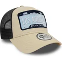 cepice-zaoblena-bezova-snapback-a-frame-license-plate-los-angeles-ciudades-y-playas-new-era