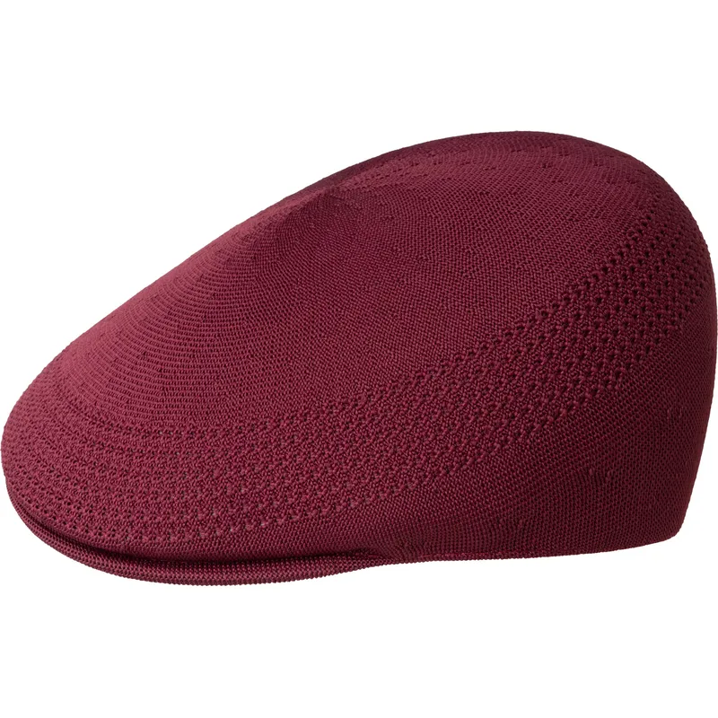 granatfarbene-baskenmutze-seamless-tropic-507-cranberry-von-kangol