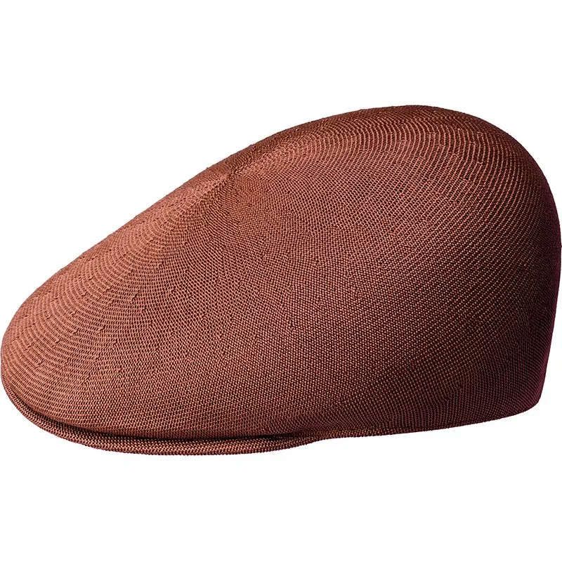 kangol-nahtlose-tropic-507-mahagoni-braune-schiebermutze