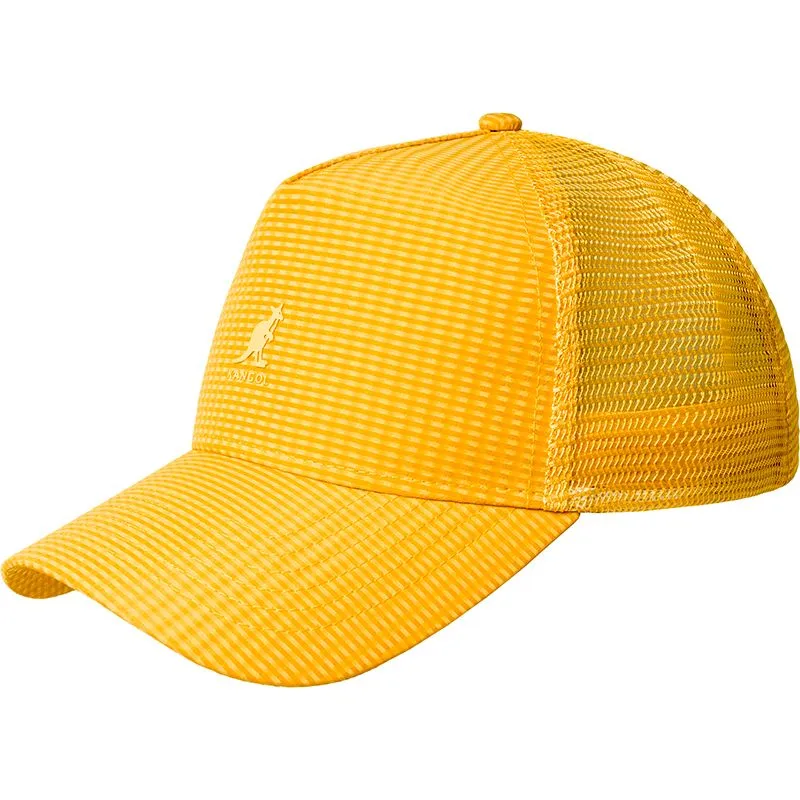kangol-seersucker-mesh-warm-apricot-gul-truckerkeps