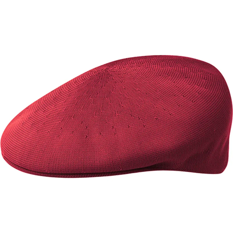 kangol-tropic-504-scarlet-red-flat-cap