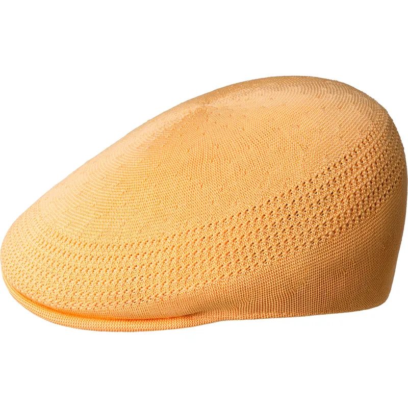 kangol-tropic-507-ventair-pineapple-yellow-flat-cap