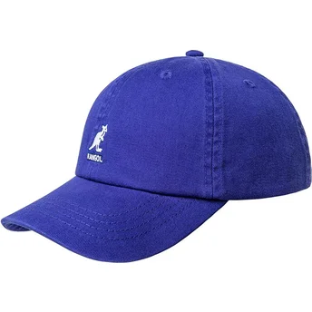 Čepice zaoblená modrá nastavitelný Washed Baseball Starry Blue Kangol