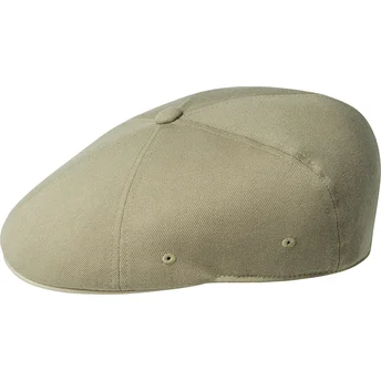 Barety béžová Wool Flexfit 504 Taupe Kangol