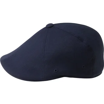 Marinblå ullkeps Flexfit 504 Dk Blue från Kangol