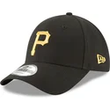 svart-justerbar-kurvad-keps-9forty-the-league-fran-pittsburgh-pirates-mlb-av-new-era