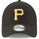 new-era-curved-brim-9forty-the-league-pittsburgh-pirates-mlb-adjustable-cap-schwarz