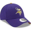 new-era-curved-brim-9forty-the-league-minnesota-vikings-nfl-purple-adjustable-cap