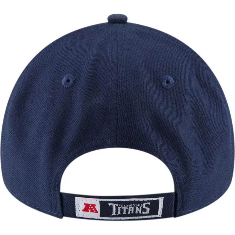 cap-zaoblena-navy-blue-adjustable-strap-9forty-the-league-tennessee-titans-nfl-new-era