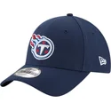 cap-zaoblena-navy-blue-adjustable-strap-9forty-the-league-tennessee-titans-nfl-new-era