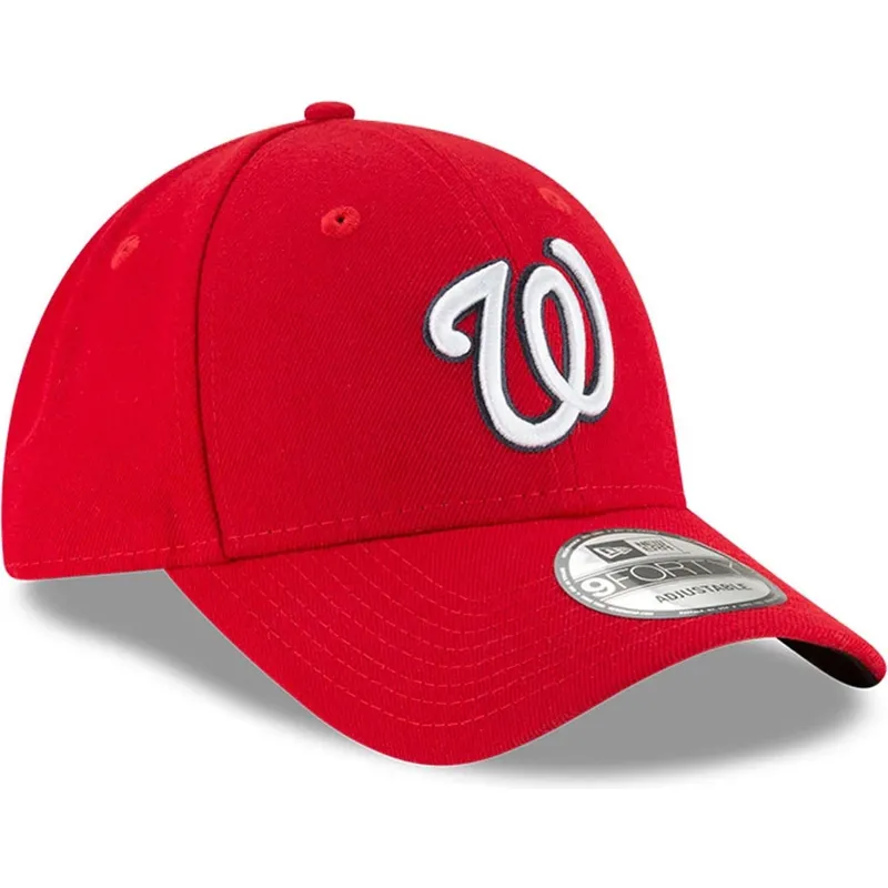 cepice-zaoblena-cervena-nastavitelny-9forty-the-league-washington-nationals-mlb-new-era