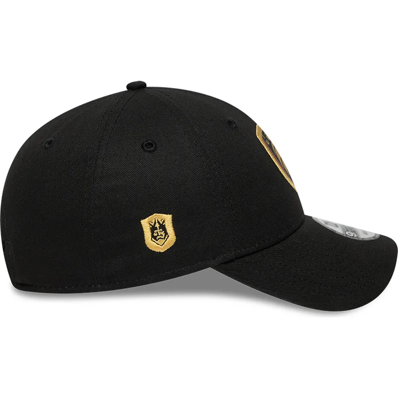 schwarze-verstellbare-curved-cap-9forty-core-ultimate-mostoles-kings-league-von-new-era