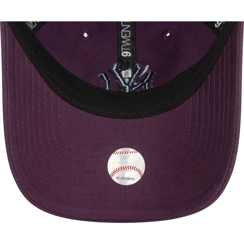 cepice-zaoblena-fialova-nastavitelny-9twenty-league-essential-new-york-yankees-mlb-new-era