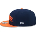 marinbla-och-orange-platt-keps-snapback-9fifty-statement-av-new-york-knicks-nba-fran-new-era
