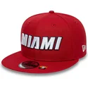 cepice-rovna-cervena-snapback-9fifty-statement-miami-heat-nba-new-era