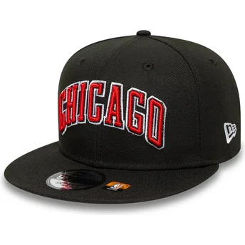 Cap rovná black snapback 9FIFTY Statement Chicago Bulls NBA New Era