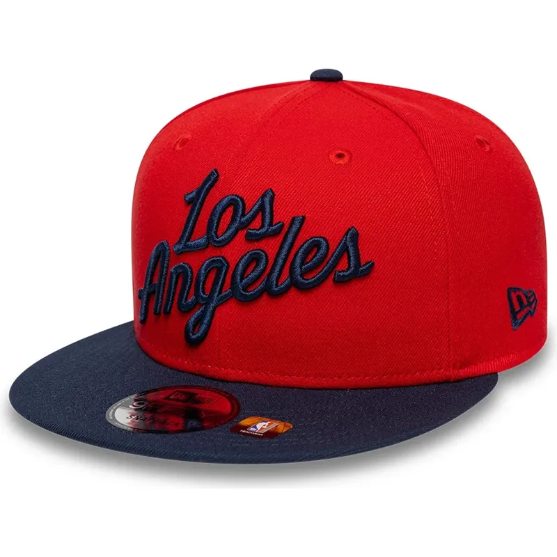cepice-rovna-cervena-snapback-9fifty-statement-los-angeles-clippers-nba-new-era