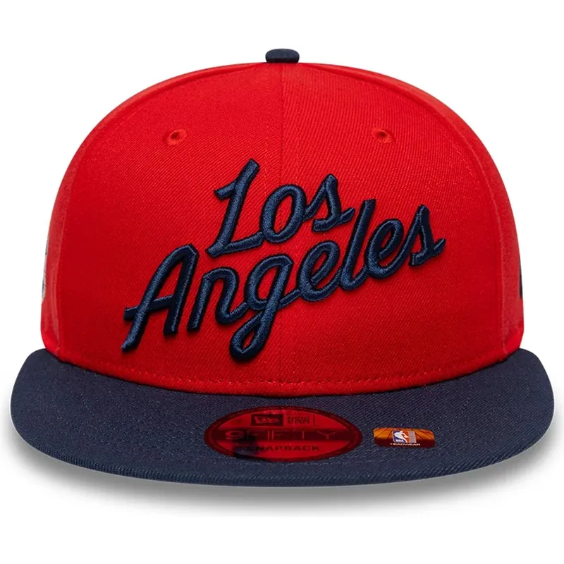cepice-rovna-cervena-snapback-9fifty-statement-los-angeles-clippers-nba-new-era